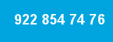 922 854 74 76 922 854 74 76